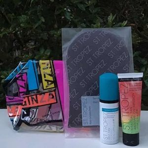 NWT St Tropez bundle (free Shiseido bag)